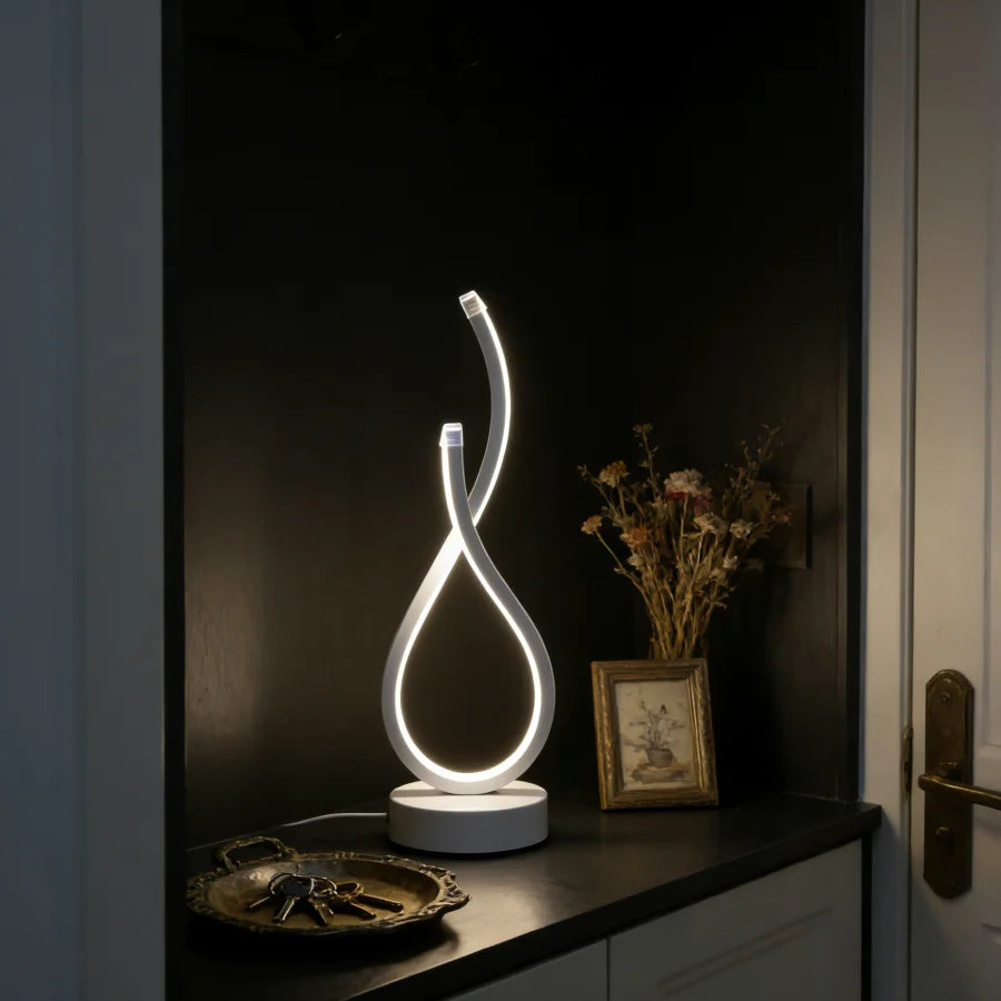 Modern LOVE Gesture LED Desk Lamp With USB Power