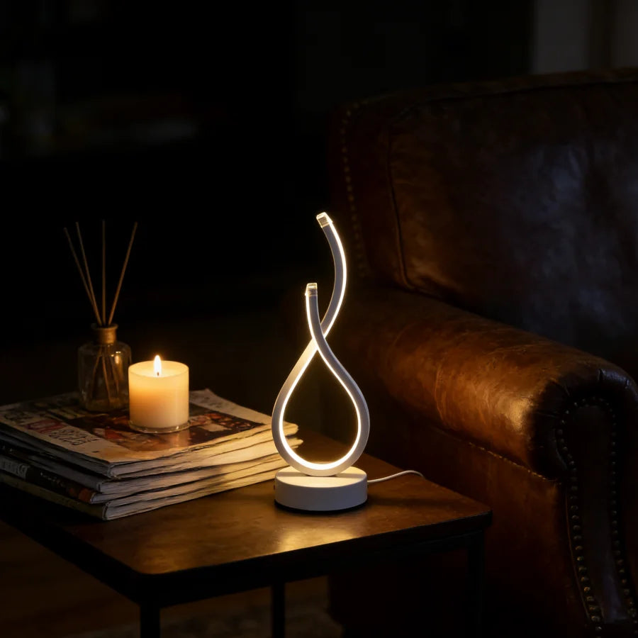 Modern LOVE Gesture LED Desk Lamp With USB Power