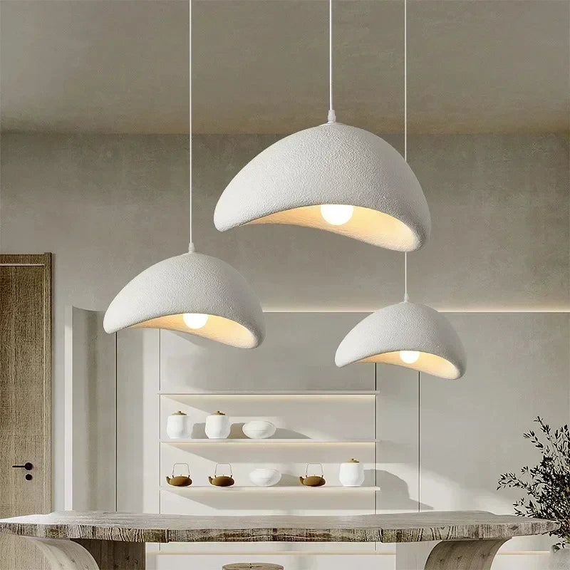 Nordic Wabi Sabi LED Pendant Light for Home Interior