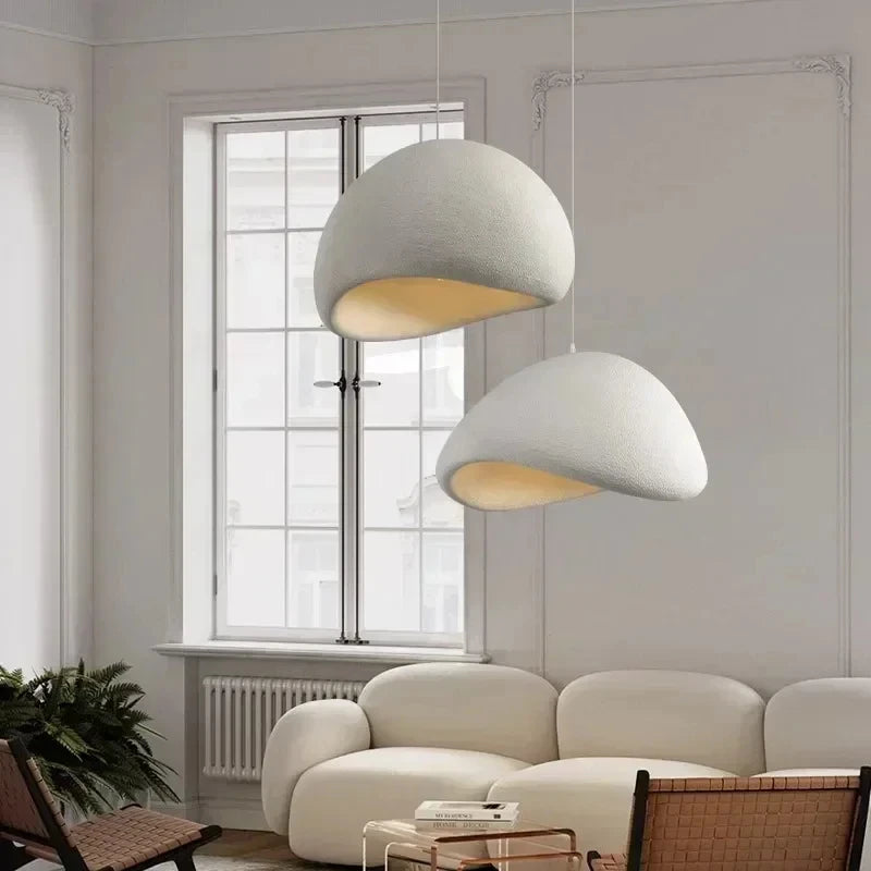 Nordic Wabi Sabi LED Pendant Light for Home Interior