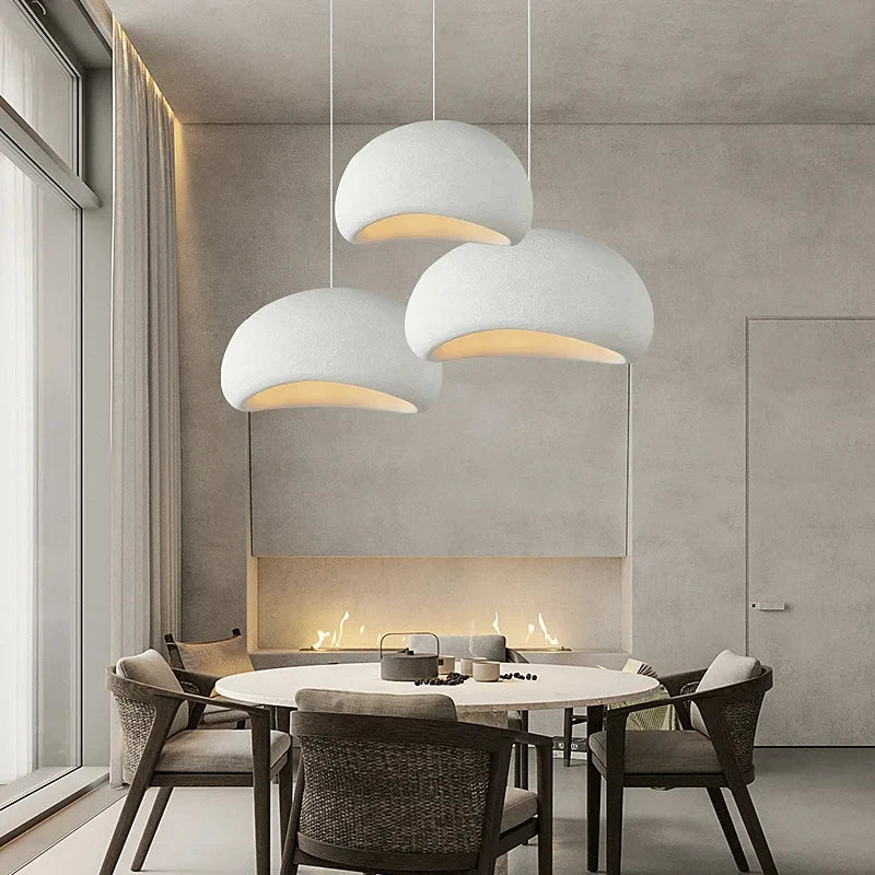 Nordic Wabi Sabi LED Pendant Light for Home Interior