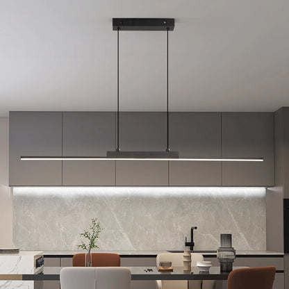 Modern LED Long Pendant Light For Dining And Kitchen