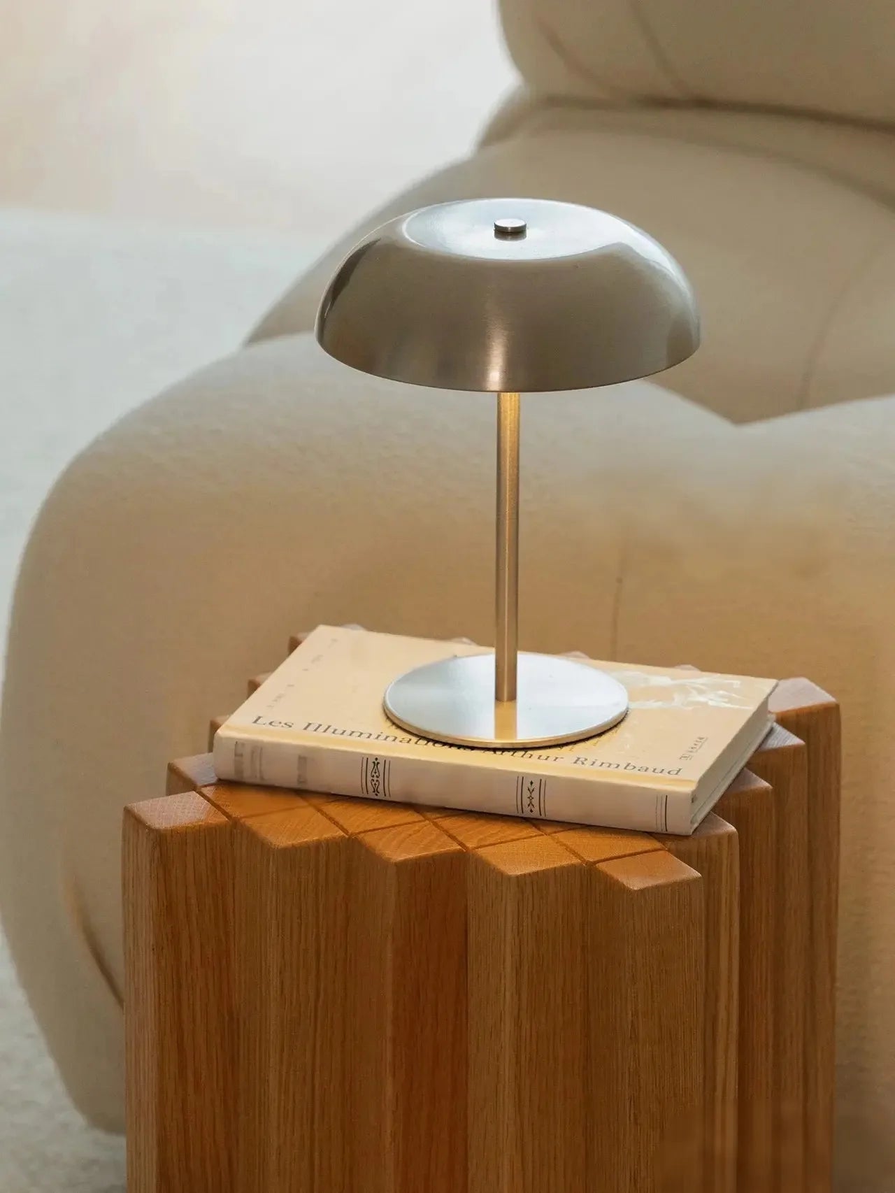 Cordless Touch Table Lamp – USB Rechargeable LED Light